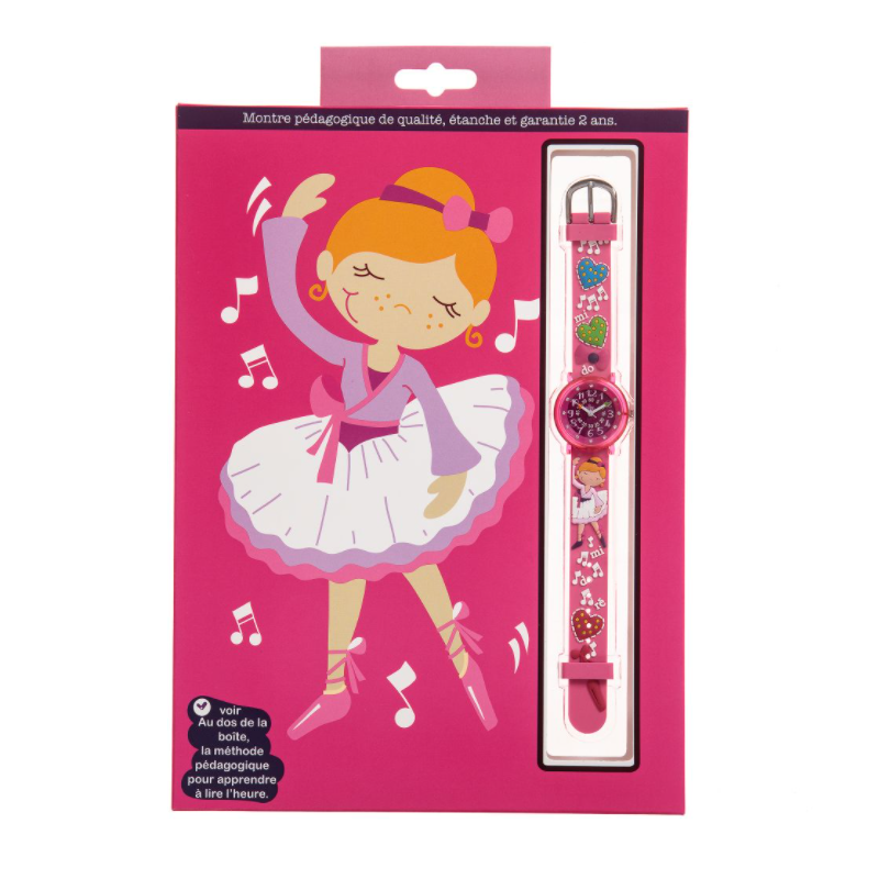 ballerina kinder uurwerk babywatch educatief horloge kinderen