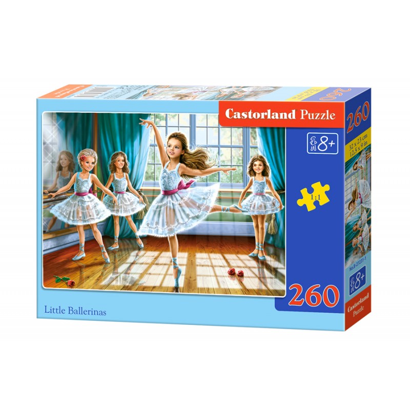 Ballerina puzzel Castorland fijne motoriek educatief speelgoed balletgeschenk balletcadeau ballerina kado idee fijne motoriek