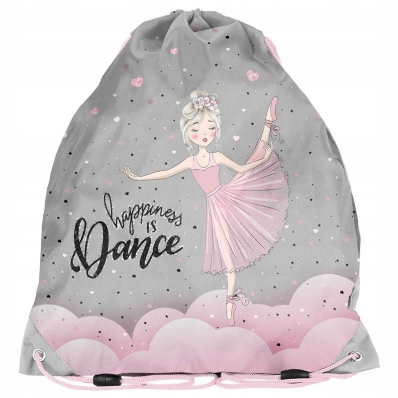 ballettas balletzak ballerina stroptas Happiness is dance ballet geschenk ballet cadeau idee verjaardag ballet danseres kado