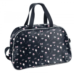 sac d'épaule danseuse noir/rose idée cadeau ballerine