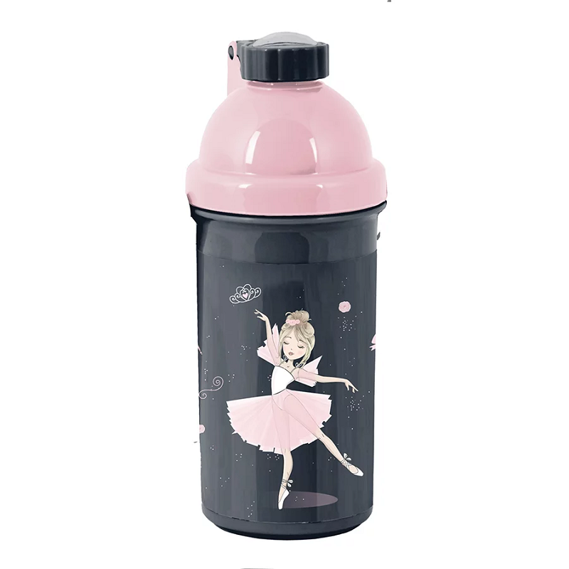 gourde ballerine rose et noir idée cadeau danseuse