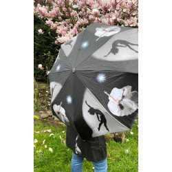 Katz black ballerina umbrella ballet gift idea adult