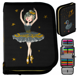 black ballerina pencil case...