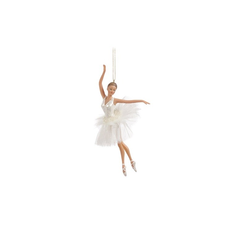 figurine ballerine blanches décoration Noël