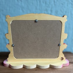 Bartolucci wooden ballerina photo frame