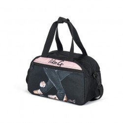 Like G pink and black ballet shoulder bag