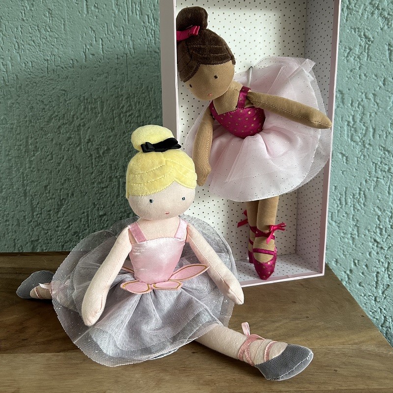 Jolijou ballerina lappenpop Isadora Margot balletgeschenk