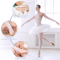 teenbeschermer ballet pointes sillicone ademend