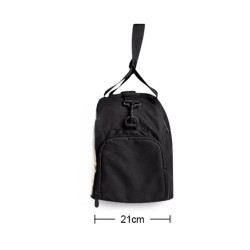 sac de sport ballerine noir et blanc