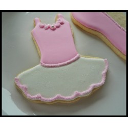 ballerina koekjesvorm tutu - balletcadeau balletgeschenk