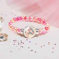 Ballerina bead bracelet for kids