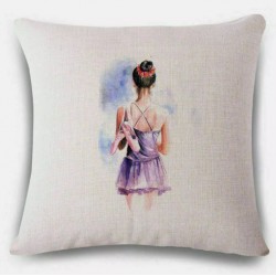 ballet pillowcase pointshoes or ballerina ballet gift idea