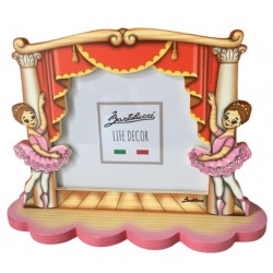 cadre photo ballerine en bois Bartolucci