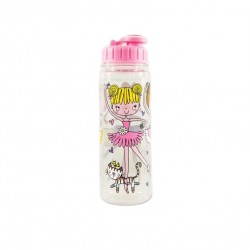 Trinkflasche mit Kartoon Ballerina Rachel Ellen