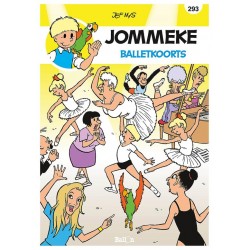 strip 293 Jommeke balletkoorts lezen ballerina geschenk idee ballet cadeau